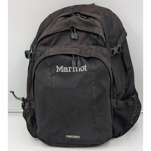 Marmot Pinecrest Backpack Outdoor Hiking Black Men's Women's Adult‎ VTG